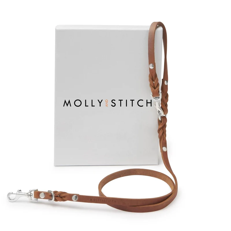 Sellerie Teckel Collier Cuir Butter Cognac