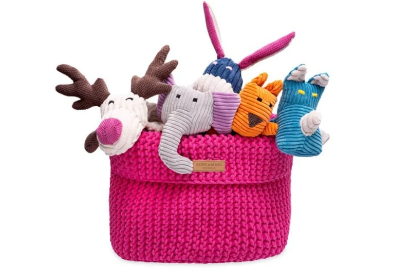 Jouet Teckel Cöton Panier de Rangement