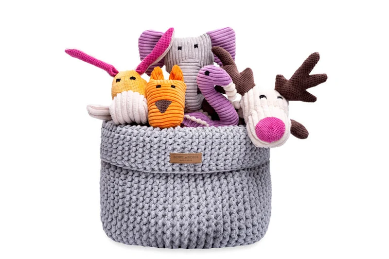 Jouet Teckel Cöton Panier de Rangement