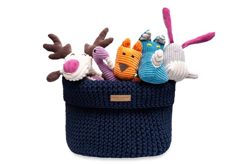 Jouet Teckel Cöton Panier de Rangement