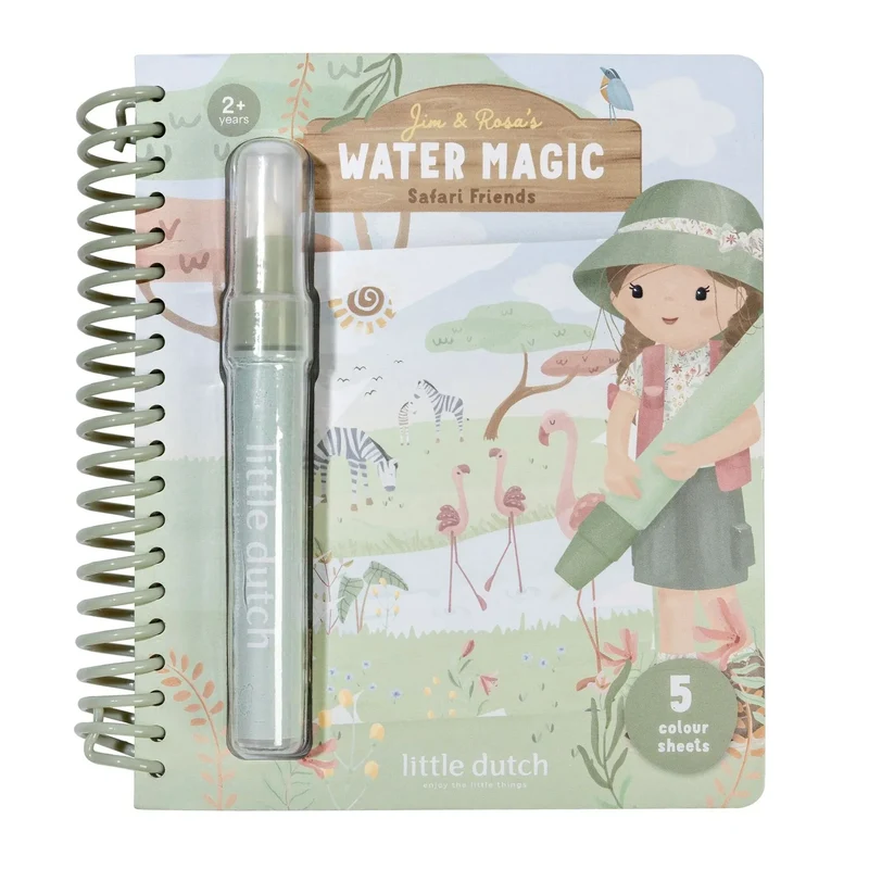 Waterkleurboek - Rosa