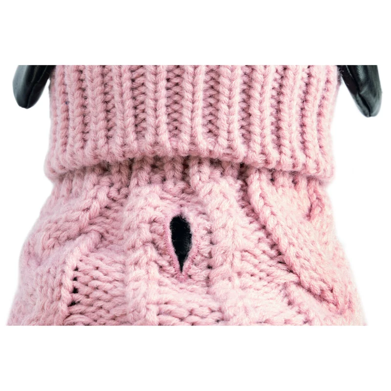 Designed by Lotte Hundepullover Haida – Strickmuster mit Rollkragen