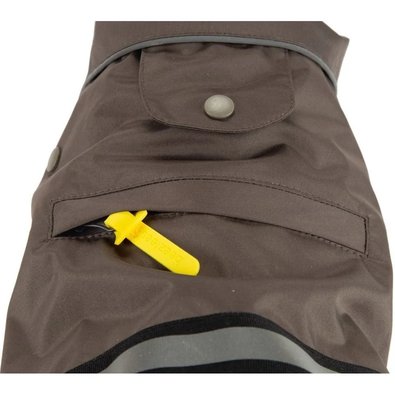 Beeztees Hunde Regenmantel Seja Reflex – Wasserdicht mit Fleece-Innenfutter