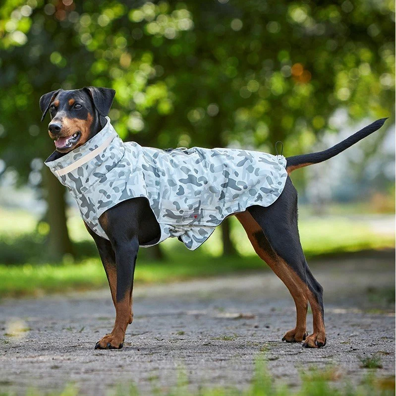 Wolters Outdoorjacke Camouflage für Hunde Wasserdicht