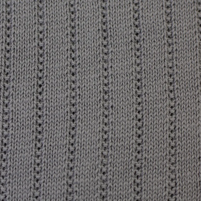 Baumwoll Strickstoff Adam - 183 grau