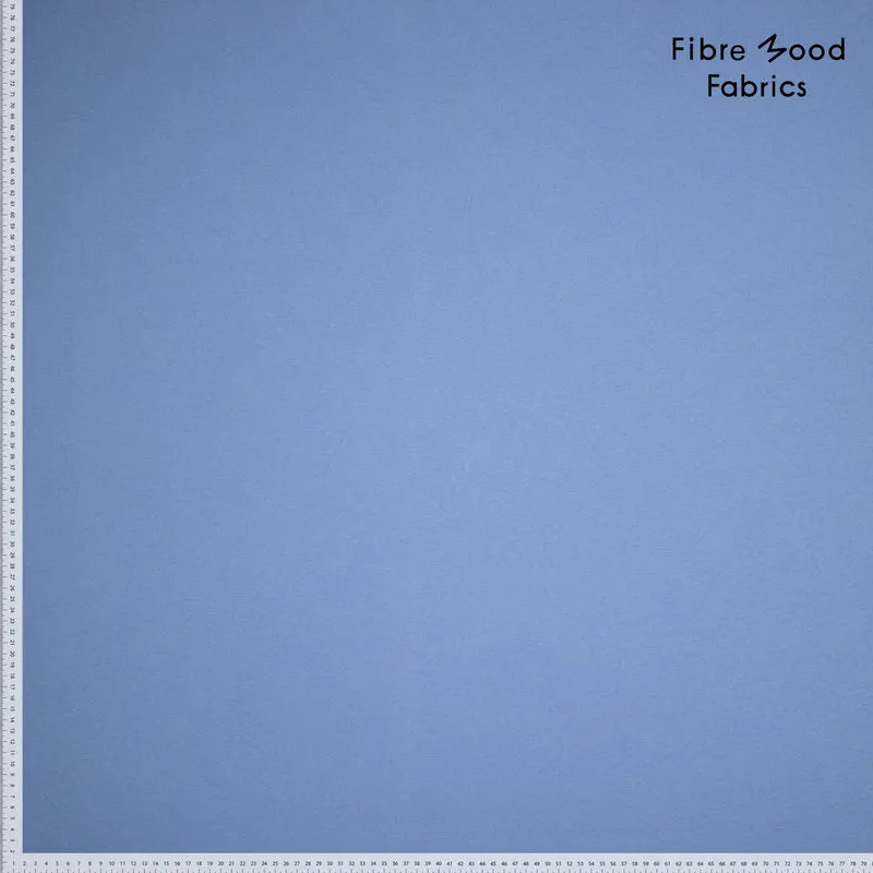 Sweatshirt Stoff Uni by Fibre Mood - blau