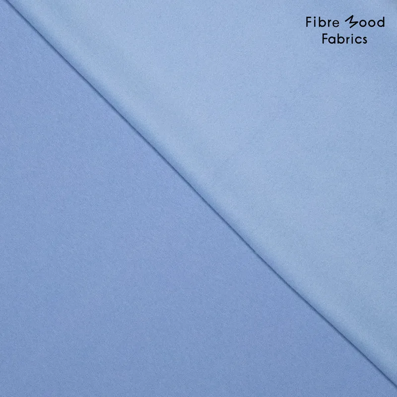 Sweatshirt Stoff Uni by Fibre Mood - blau