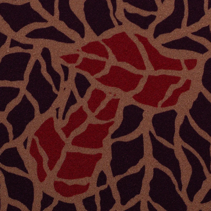 Viskose Webware Octubre by Bienvenido Colorido - 938 aubergine