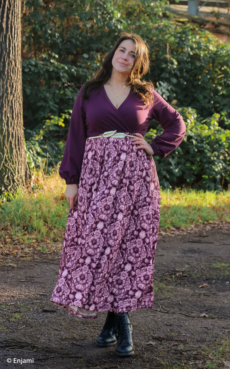 Viskosewebware Victorian Damask Tint by Bienvenido Colorido - 938 bordeaux