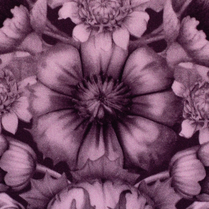 Viskosewebware Victorian Damask Tint by Bienvenido Colorido - 938 bordeaux