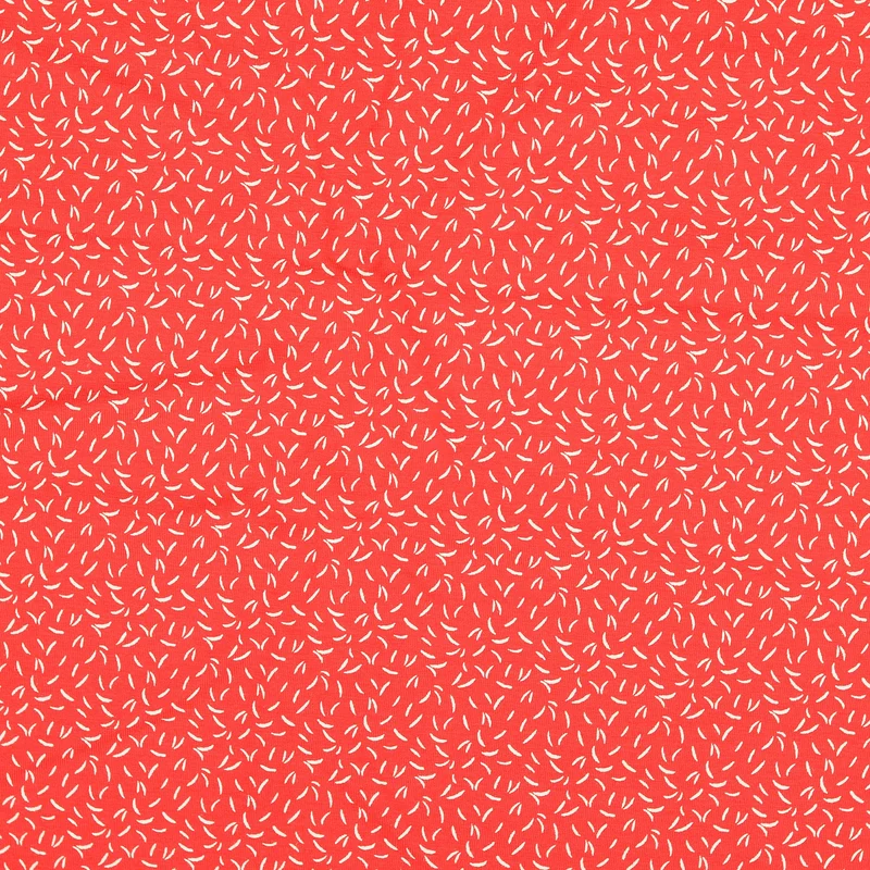 Baumwolljersey Sprinkles Red