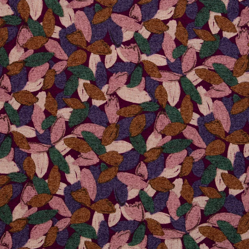 Baumwoll Leinen Ira Leaves