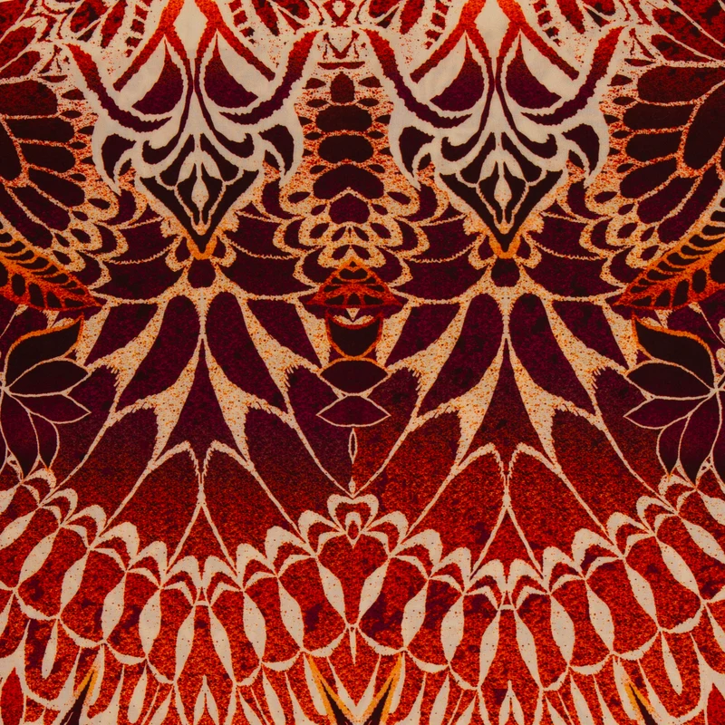 Viskosestoff Iris Kaleidoskop