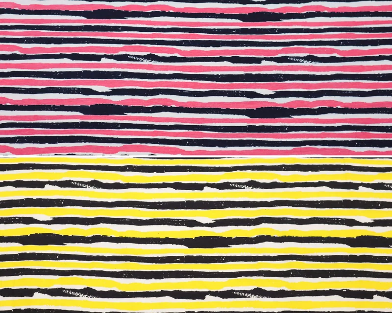 Baumwolljersey Brushstrokes