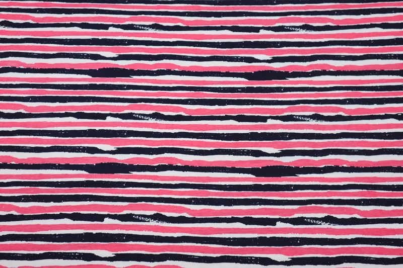 Baumwolljersey Brushstrokes