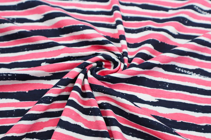 Baumwolljersey Brushstrokes
