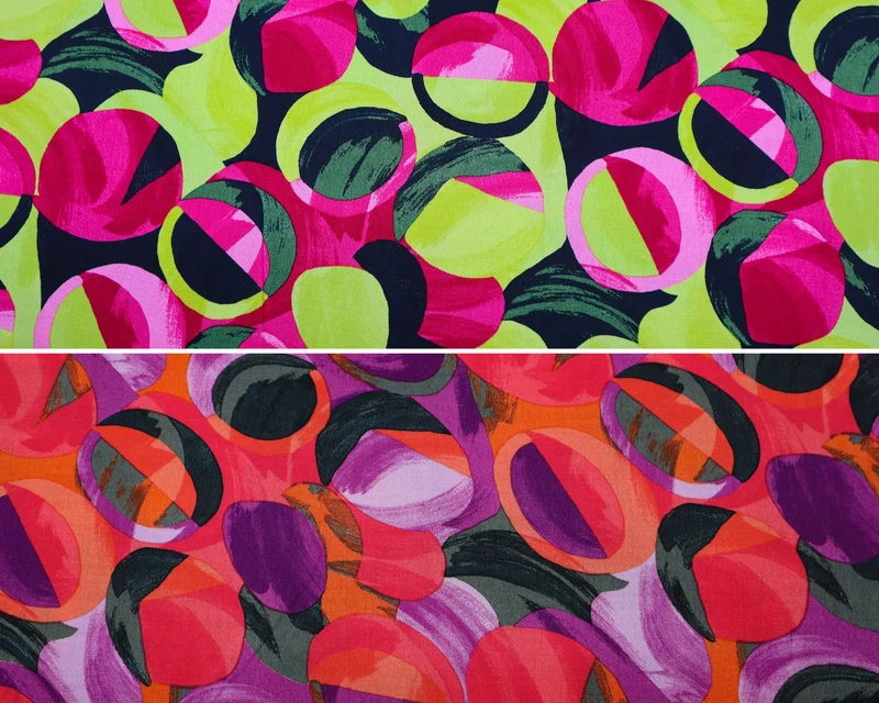 Viskose Satin Shaping Circles
