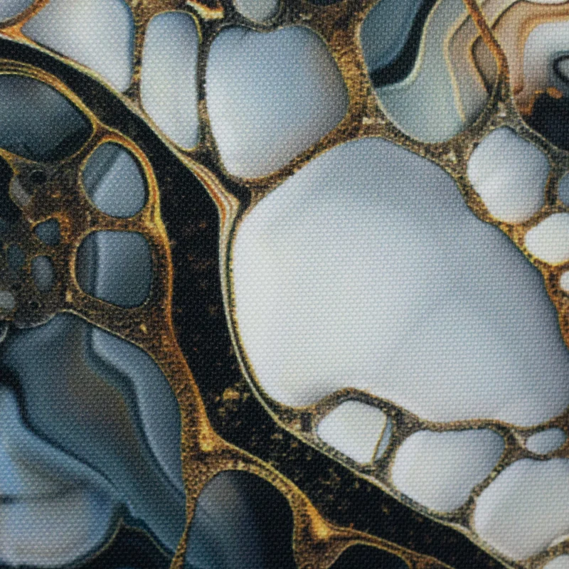 Oxfordgewebe Flowing Bloom Odessa Paint by Sarah Mariam
