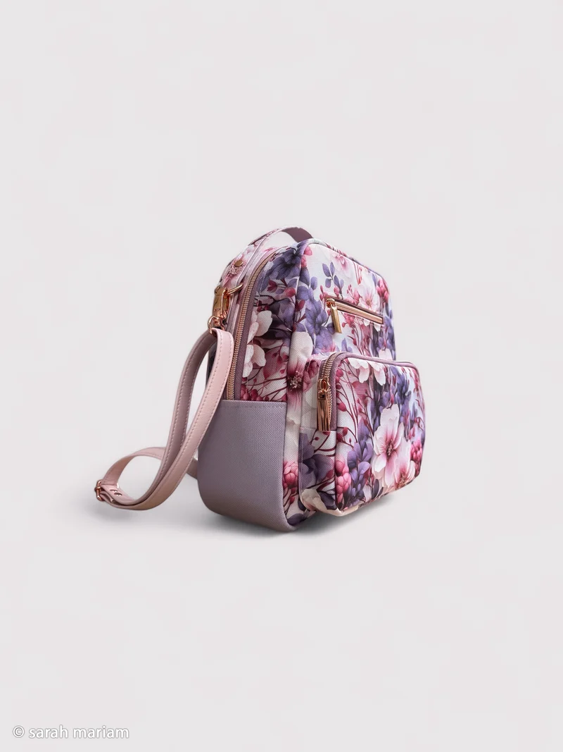 Oxfordgewebe Flowing Bloom Odessa Flower by Sarah Mariam