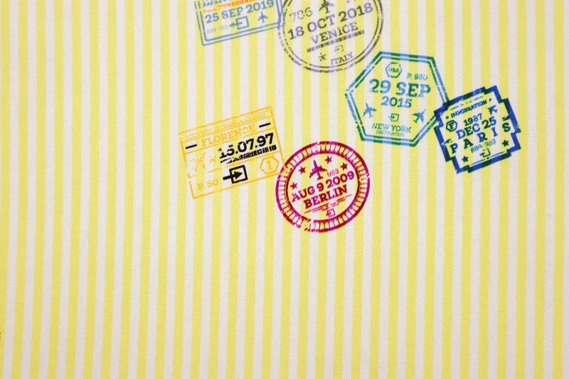 Dekostoff Digital Travel Stamps