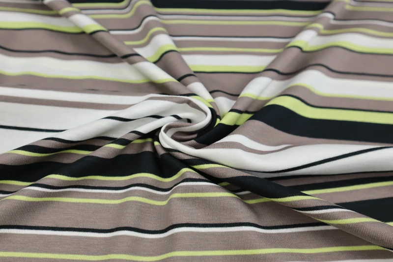 Baumwolljersey Mixed Stripes