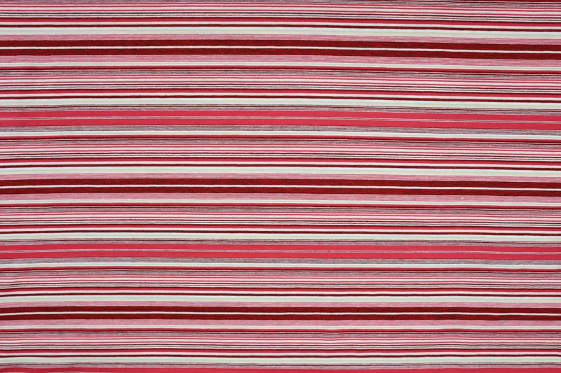 Baumwolljersey Red Stripes