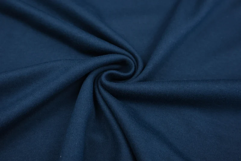 Interlock Baumwolljersey Deepest Blue