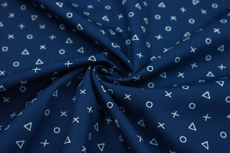 Baumwollstoff Geometrische Formen