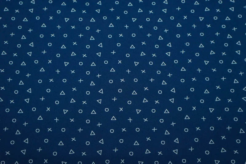 Baumwollstoff Geometrische Formen