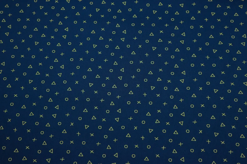 Baumwollstoff Geometrische Formen
