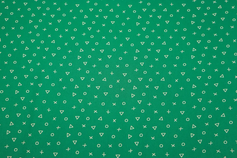 Baumwollstoff Geometrische Formen