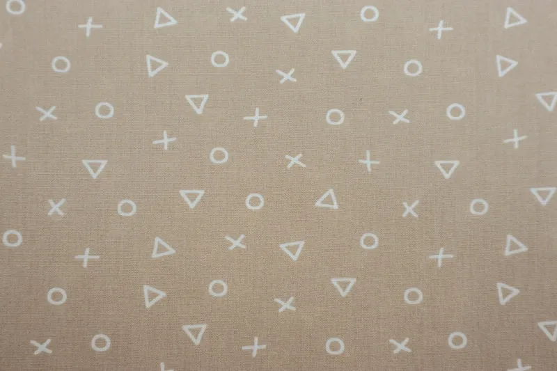 Baumwollstoff Geometrische Formen