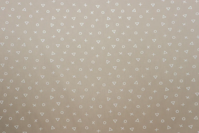 Baumwollstoff Geometrische Formen