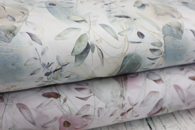 Baumwolljersey Digital Fidora Fleur