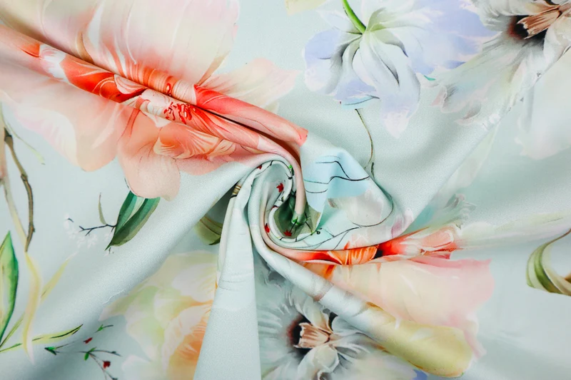 Baumwoll Stretch Satin Ohana