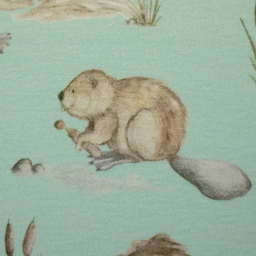 French Terry Pond Life by Christiane Zielinski
