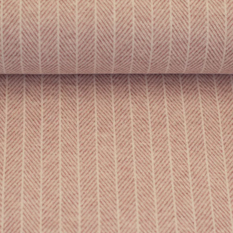 Jacquardjersey Madita - altrosa