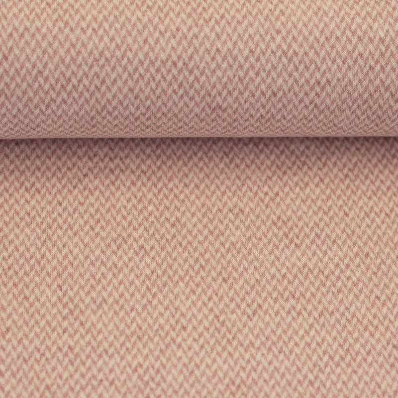 Jacquardjersey Madita - altrosa