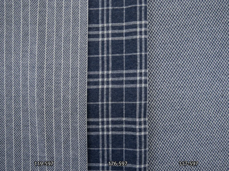 Jacquardjersey Madita - dunkelblau