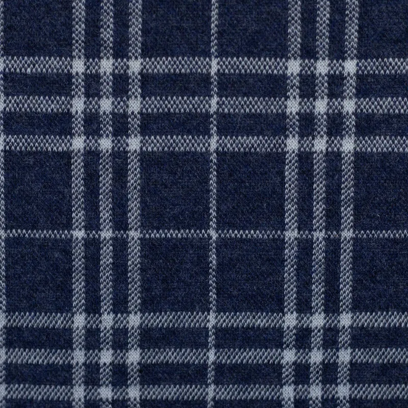 Jacquardjersey Madita - dunkelblau