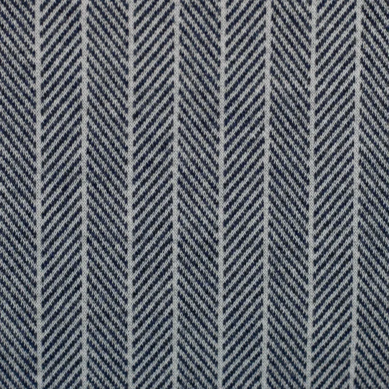 Jacquardjersey Madita - dunkelblau