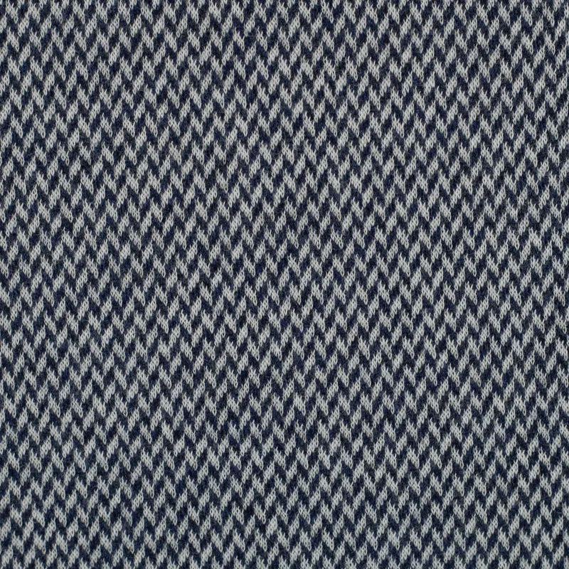 Jacquardjersey Madita - dunkelblau