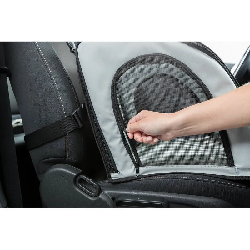 Hundeautositz mit Netzeinsätzen
