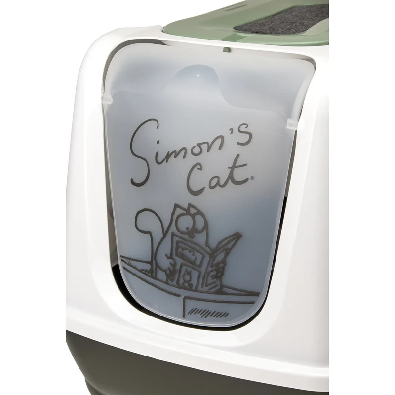 Simons Cat Katzentoilette mit Streuschaufel