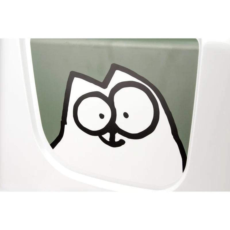 Simons Cat Katzentoilette mit Streuschaufel
