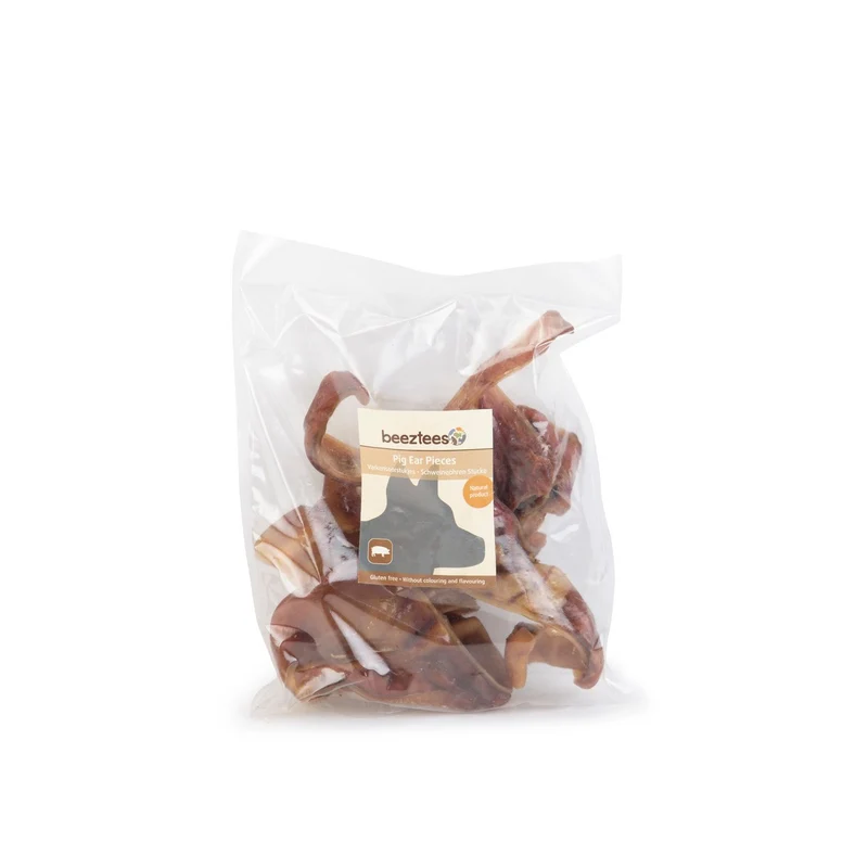 Beeztees Schweineohrstücke Hundesnack