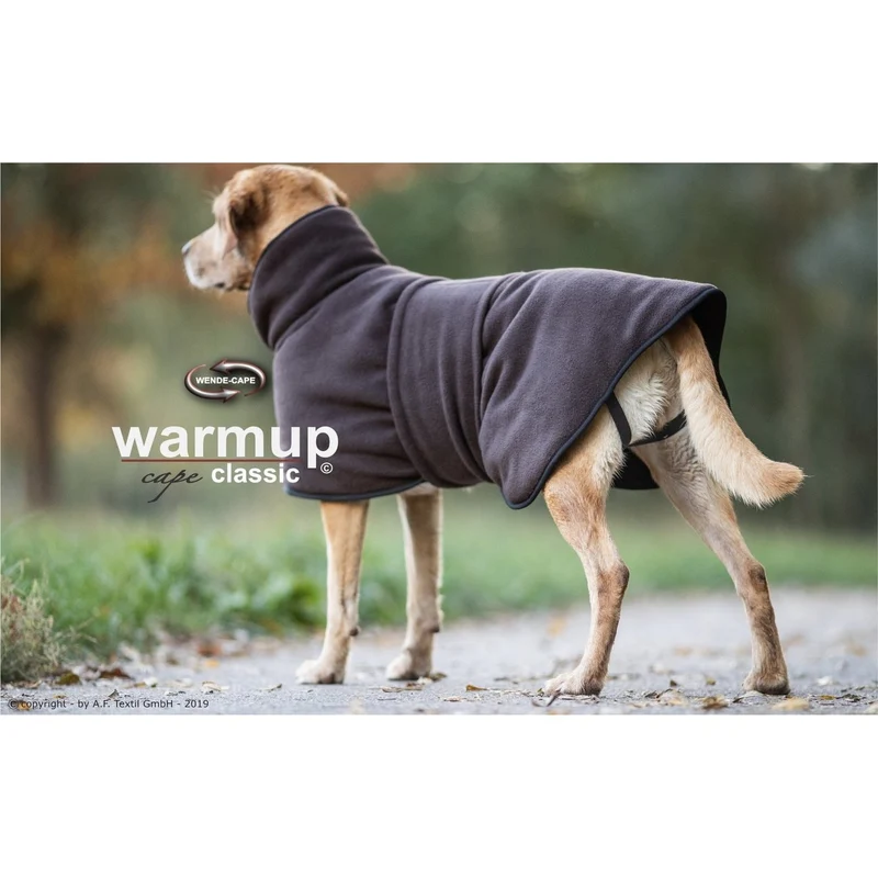 fit4dogs Warmup Cape Classic Hundemantel zum Wenden