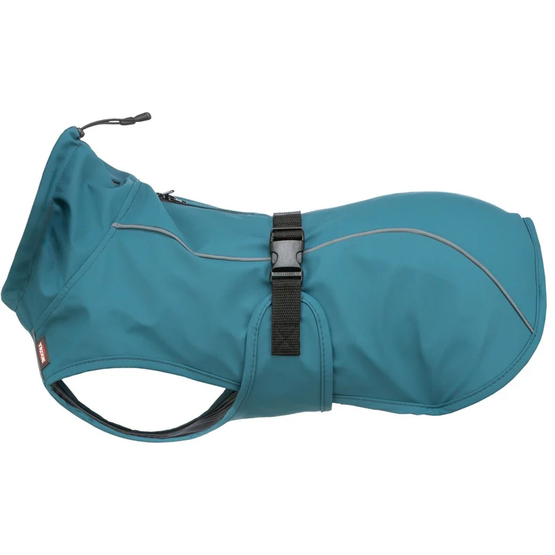 TRIXIE Hunde Regenmantel Vimy – wasserdicht, mit Bauchschutz & Reflektoren | XS–XL