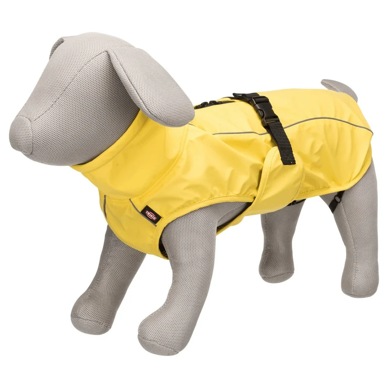 TRIXIE Hunde Regenmantel Vimy – wasserdicht, mit Bauchschutz & Reflektoren | XS–XL