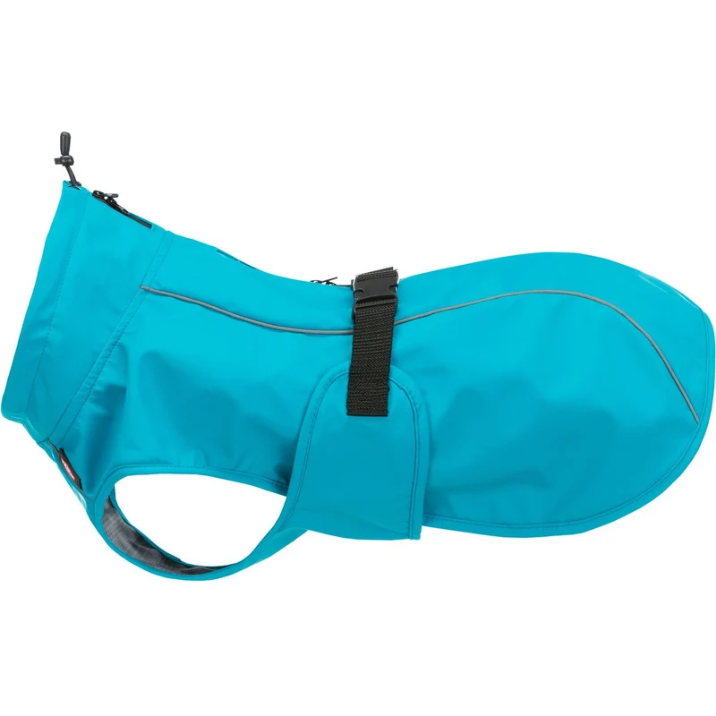TRIXIE Hunde Regenmantel Vimy – wasserdicht, mit Bauchschutz & Reflektoren | XS–XL